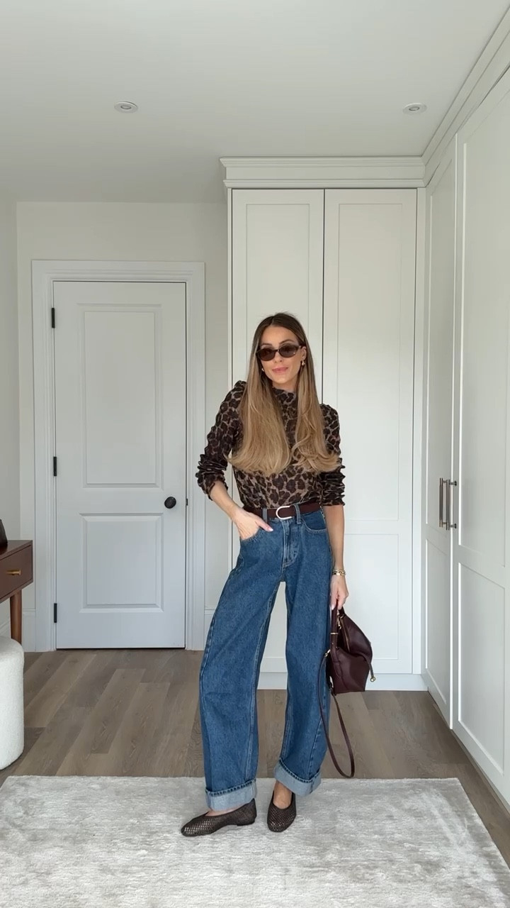 Love this cheetah long sleeve 🤎

#LTKuk #LTKspringtrends #LTKspring