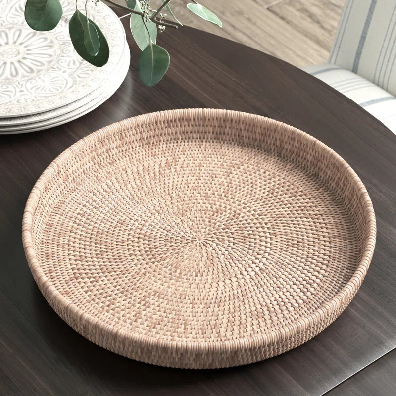 Reanna Rattan Tray | Wayfair North America