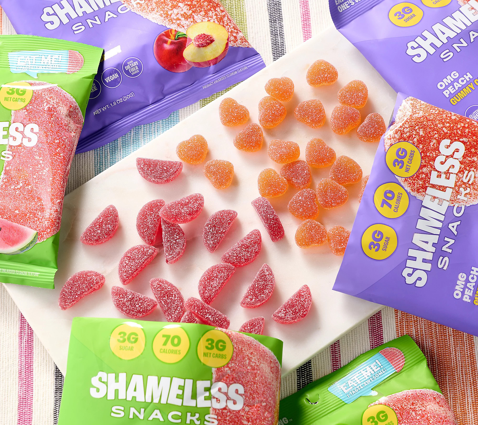 Shameless (12) 1.8oz Gummy Candy Sweet Lovers Variety | QVC