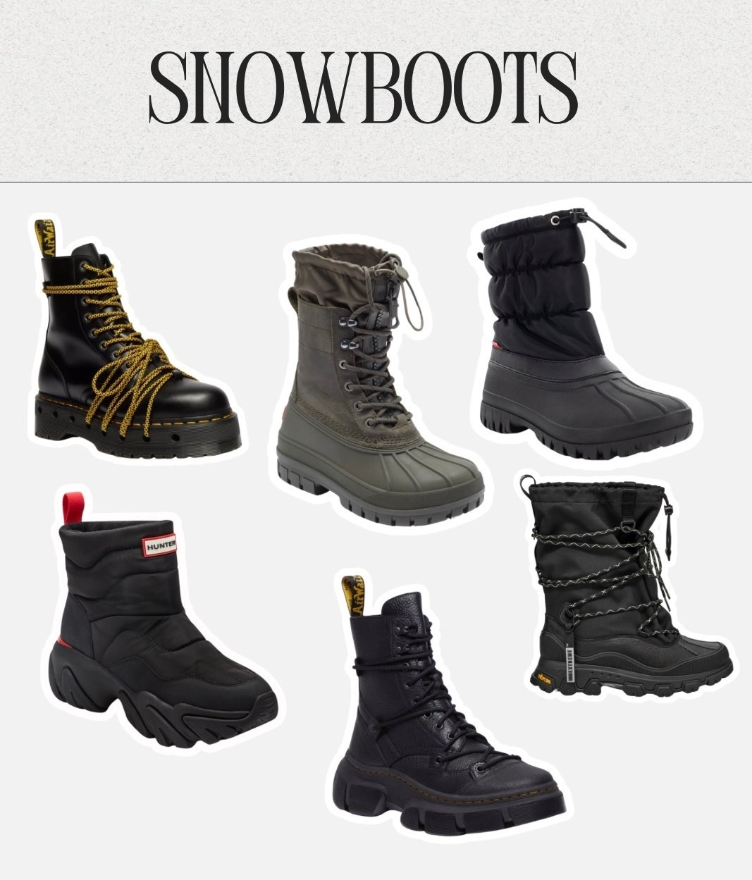 Perfect snow boots for winter 

#LTKSeasonal #LTKMidsize