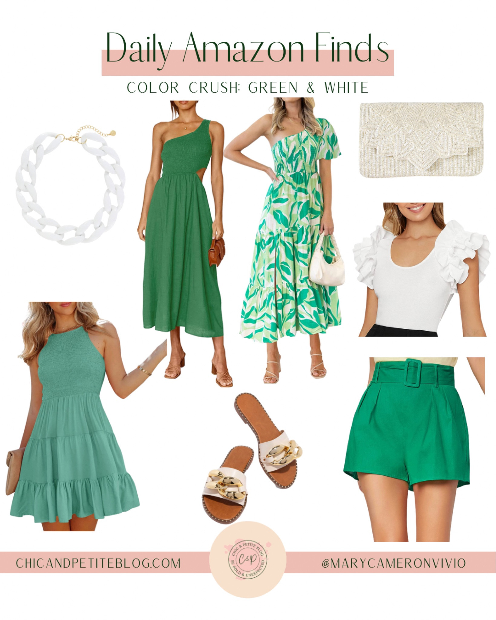 Color Crush: Green & White

spring dress // summer clothes

#LTKunder50 #LTKunder100 #LTKstyletip