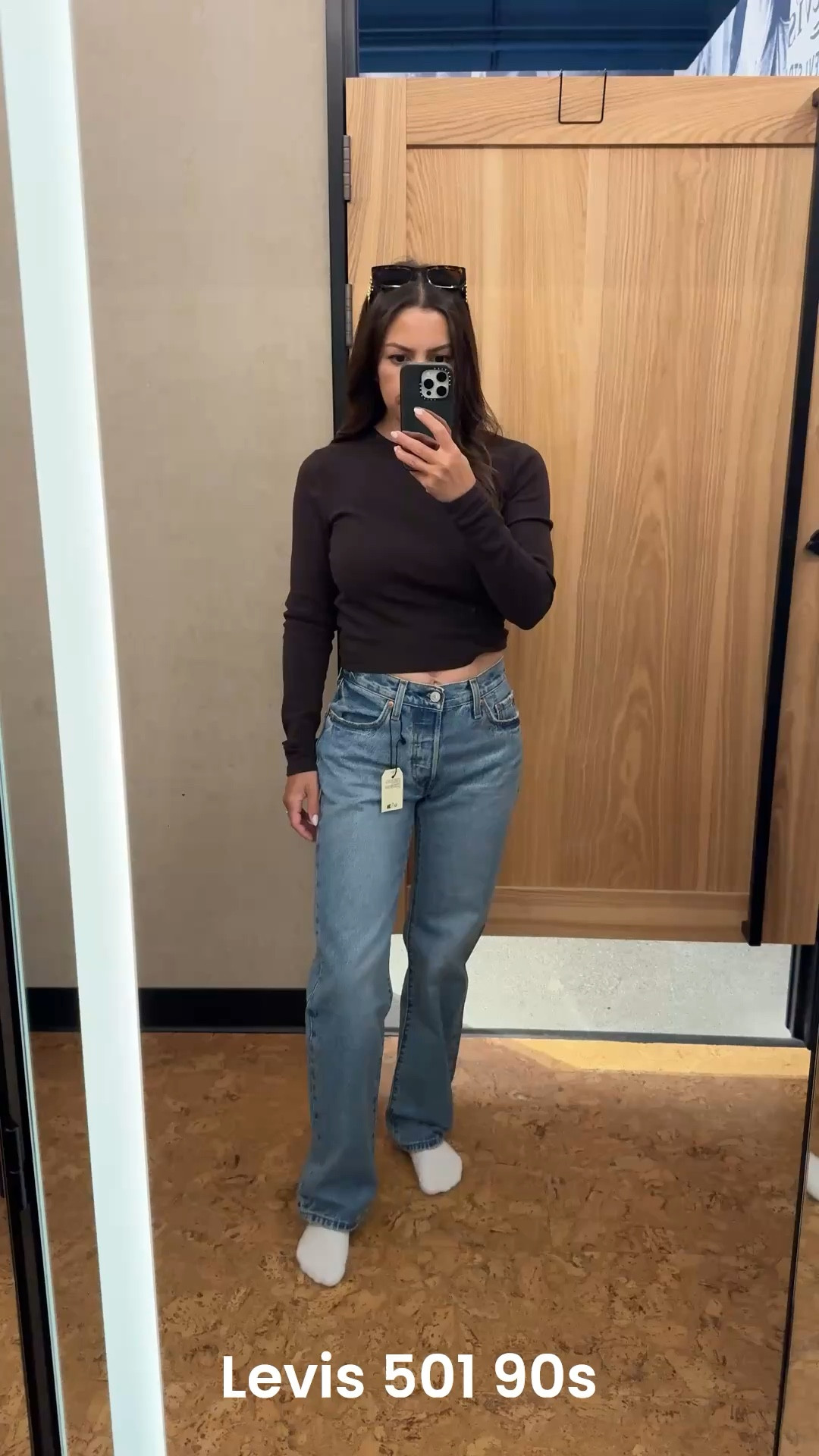 Levi’s 501 90s jeans 
Wearing size 24 

Jeans, denim, petite, petite jeans

#LTKPetite #LTKSaleAlert