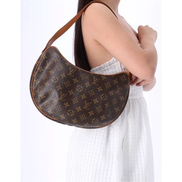 Louis Vuitton Monogram Croissant MM M51512 Brown Shoulder Bag | Poshmark