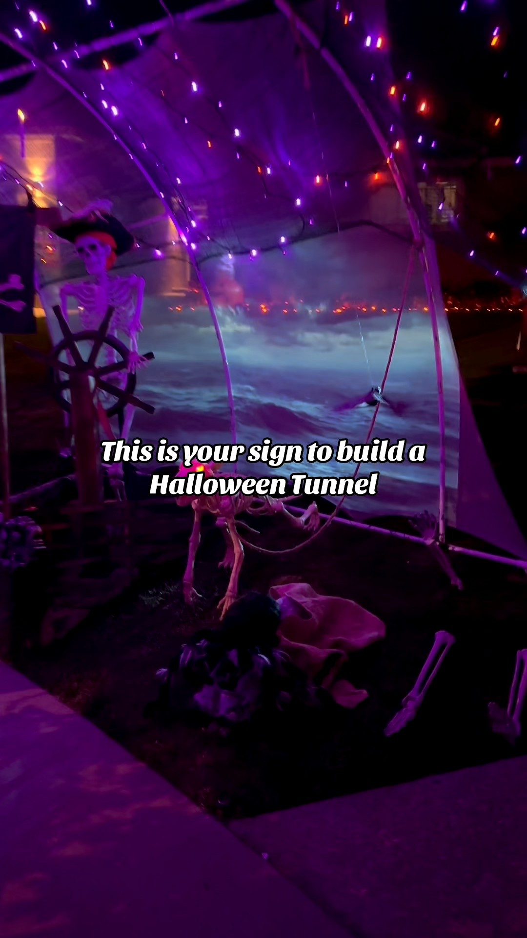 Believe it or not, this tunnel is incredibly easy and inexpensive to build. The bones are built with pvc piping and rebar. I have the supplies linked below and the full set of instructions are at stayingblonde.com

#LTKSeasonal #LTKParties #LTKFindsUnder100