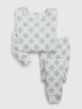 babyGap 100% Organic Cotton Holiday PJ Set | Gap (US)
