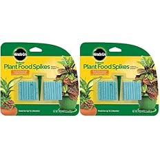 Miracle-Gro Indoor Plant Food Spikes, Includes 48 Spikes - Continuous Feeding for all Flowering a... | Amazon (US)