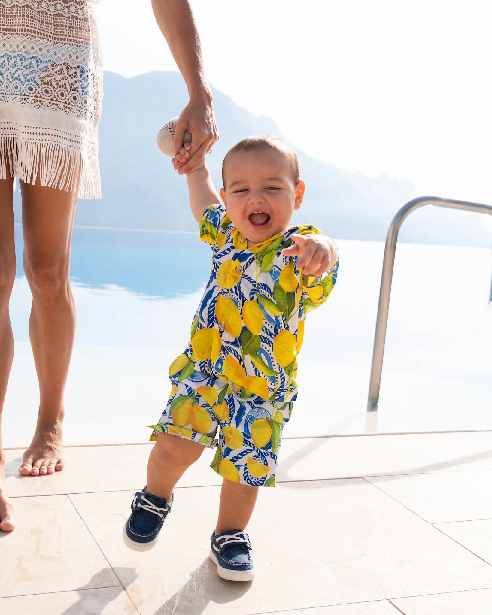 The Lemonade Stand - Boys Hawaiian Shirt | Kenny Flowers