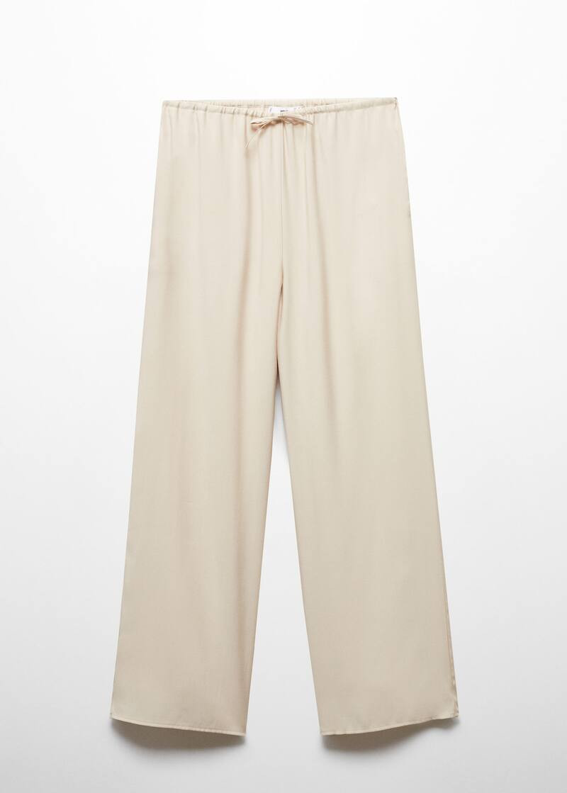 Search: Wide leg pants with elastic waist (41) | Mango USA | MANGO (US)