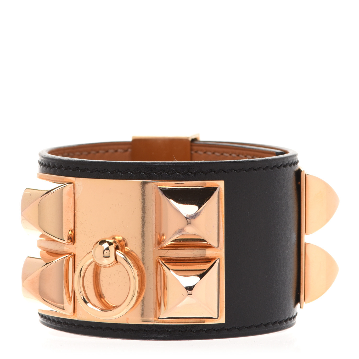 HERMES

Chamonix Collier de Chien CDC Bracelet T2 Black | Fashionphile