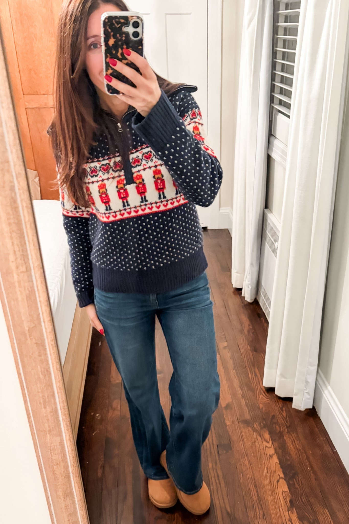 The cutest holiday sweater from Target! I sized down to an xxs - they run big.


#LTKSeasonal #LTKFindsUnder50 #LTKHoliday