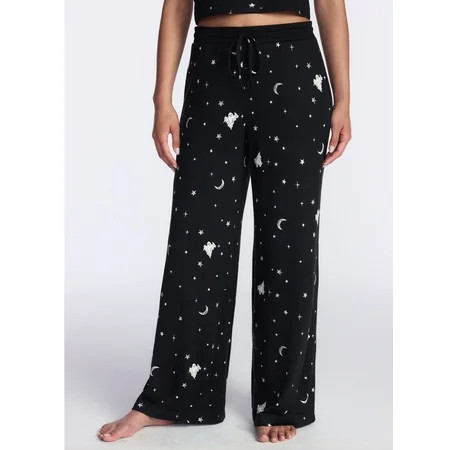 Halloween and Fall Women's Hacci Knit Sleep Pants from Way to Celebrate, 29.5" Inseam, Sizes XS-3X | Walmart (US)