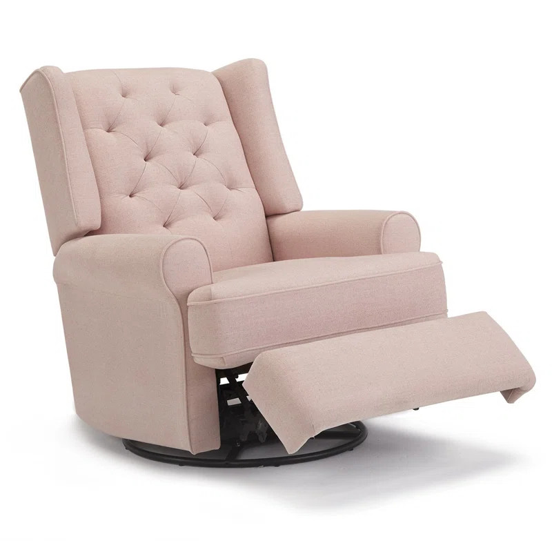 Rex Upholstered Swivel Reclining Glider | Wayfair North America
