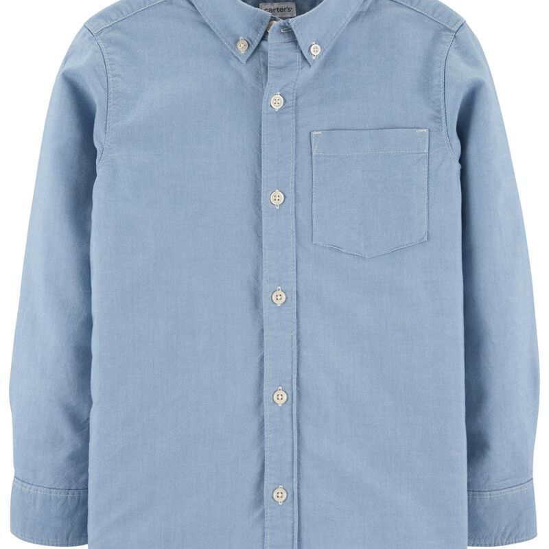 Oxford Button-Front Shirt | Carter's