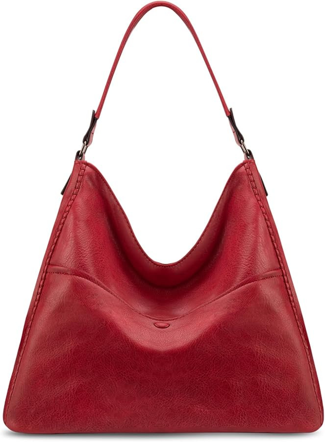 Montana West Hobo Purse for Women Large Shoulder Purses and Handbags Vegan Leather Shoulder Bags | Amazon (US)