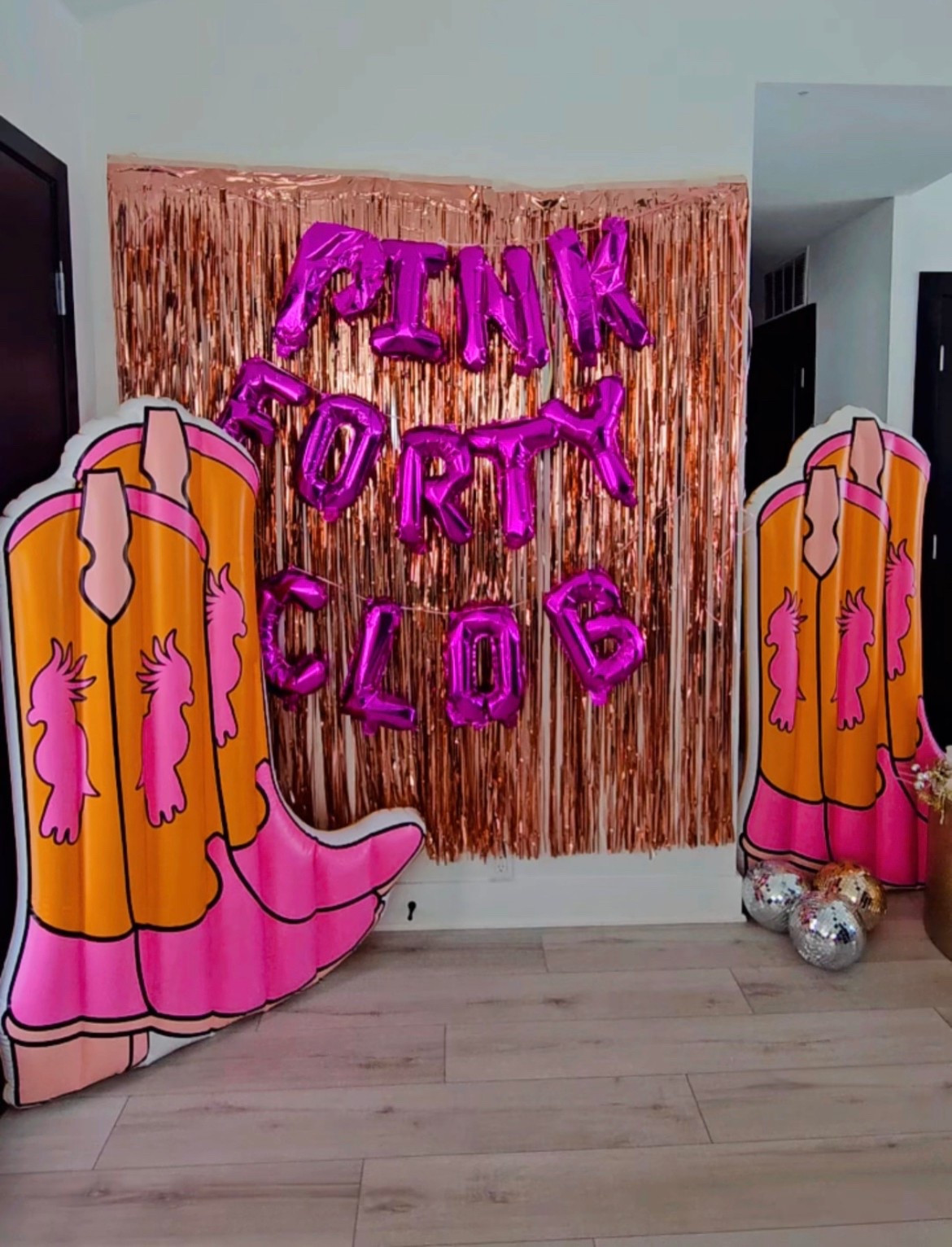 Pink 40 Club party vibes! Perfect for a glam 40th birthday, girls trip, or Palm Springs weekend. Shop the pink balloon backdrop + party must-haves here!

#LTKHome #LTKOver40 #LTKParties