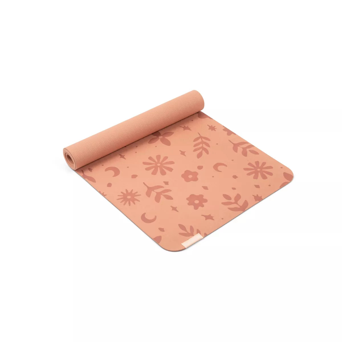 Blogilates Beginner Lightweight Yoga Mat - Rust (4mm) | Target