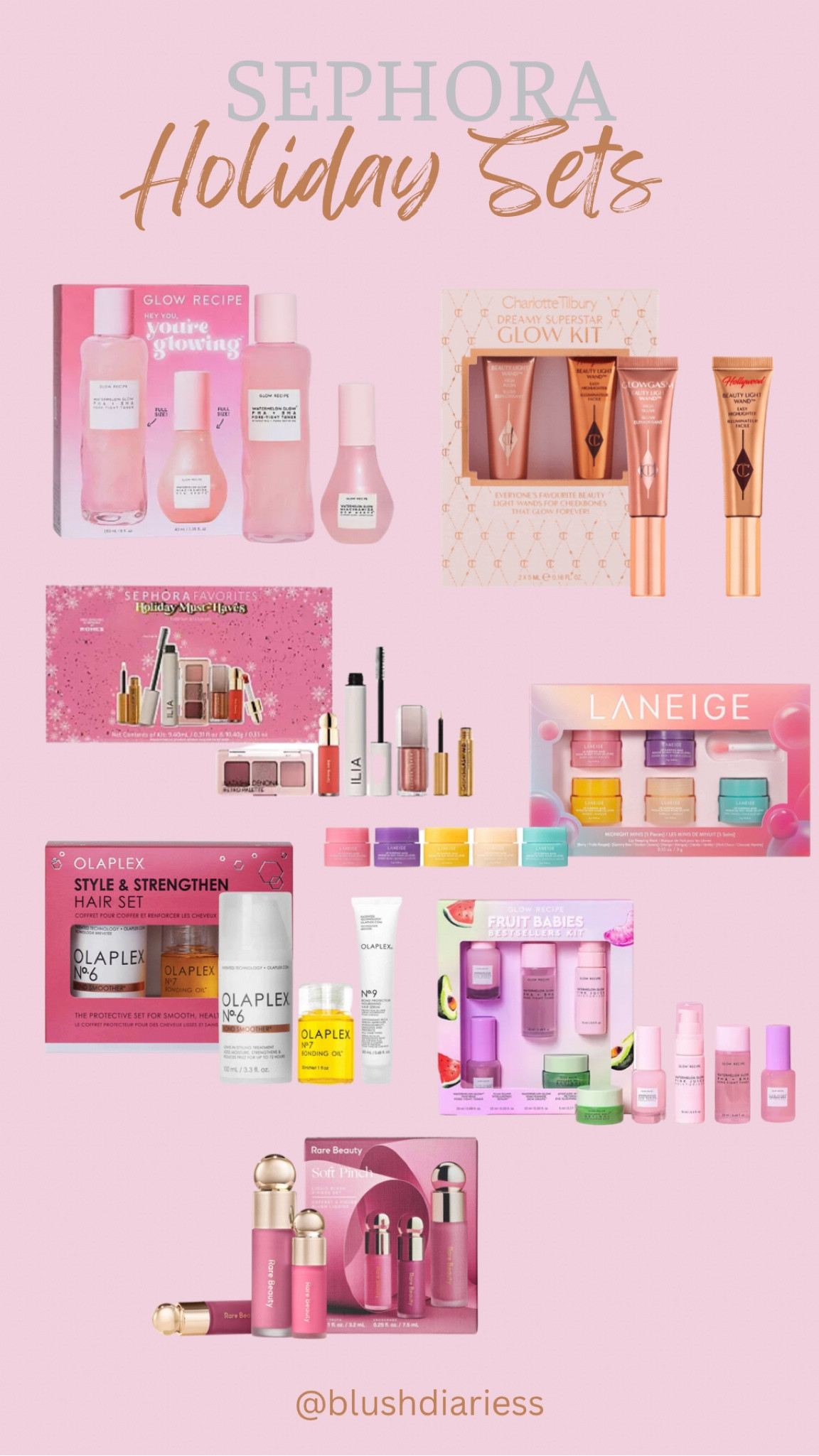 Sephora Holiday Sets! Great deals and gifts. #sephora

#LTKSeasonal #LTKHoliday #LTKbeauty