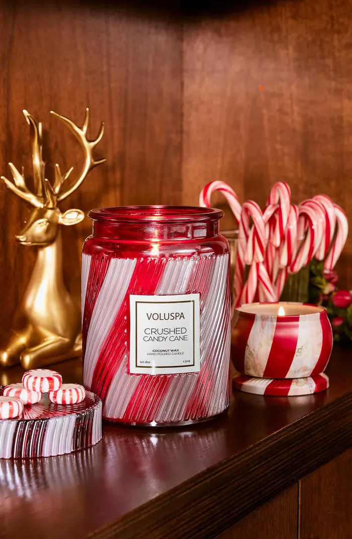 Voluspa Crushed Candy Cane Candle | Nordstrom | Nordstrom