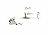 Pfister GT533-TDD Port Haven Wall Mounted Pot Filler Faucet, Polished Nickel | Amazon (US)