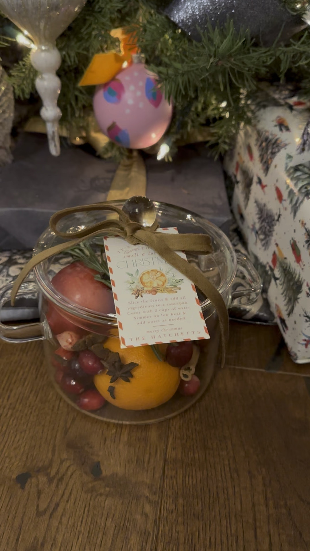 A friend gave me this gift and as soon as it arrived, I had to ask her where she came up with the idea! She told me about @jensgatheringnest and I knew I had to recreate this for our teachers and friends! I ordered everything on Amazon and Etsy, then ran to my local grocery store to grab the rest. They were super easy to put together so I had to share for anyone looking for a last minute gift! Check out Jen’s post for the original - she makes everything look extra magical! And thanks, Natalie, for gifting me the yummiest Christmas potpourri!  

#LTKGiftGuide #LTKHoliday #LTKSeasonal