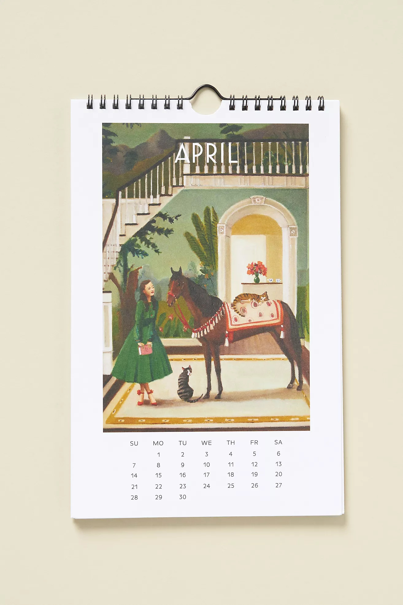 Janet Hill Whimsical Worlds 2024 Calendar | Anthropologie (US)