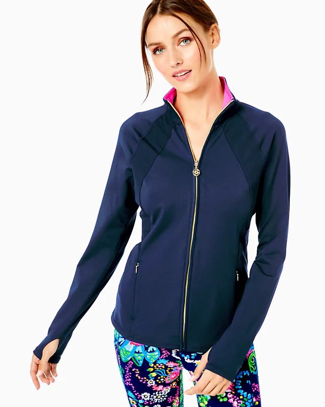 UPF 50+ Luxletic Tennison Full-Zip Jacket | Lilly Pulitzer