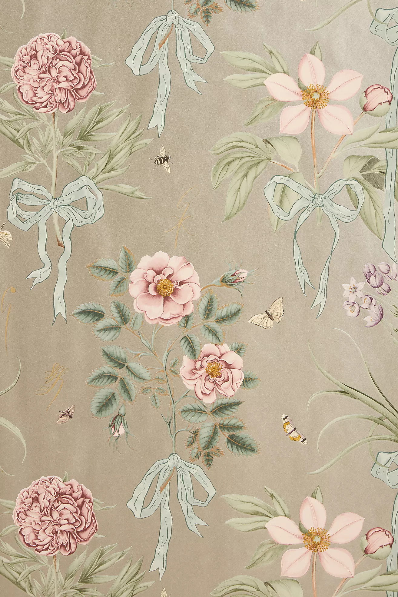Cupid's Beau Wallpaper | Anthropologie (US)