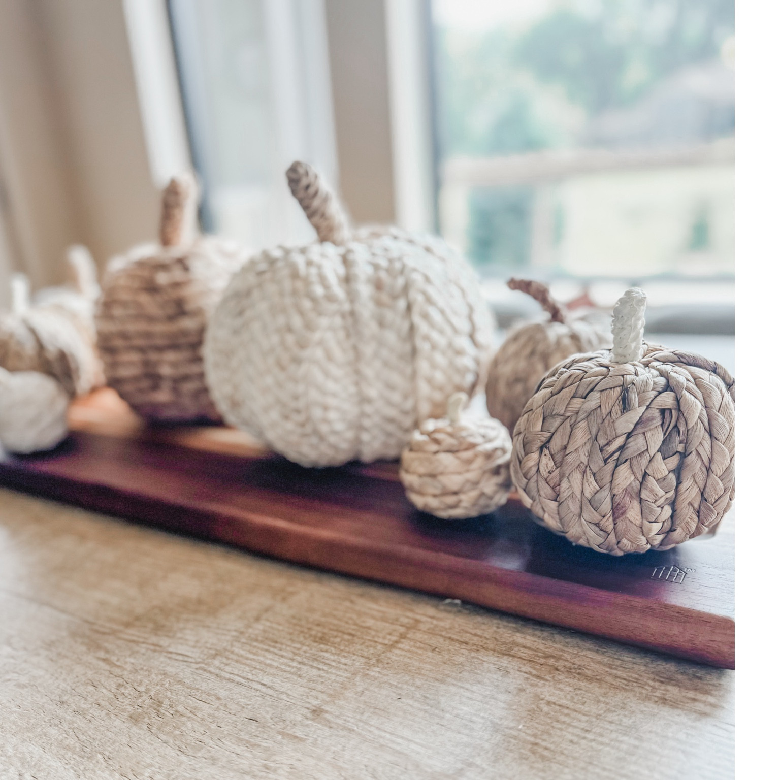 Textured woven pumpkins and an everything fall is the vibe these days. Shop this simple yet beautiful tablescape linked below. 

#LTKFindsUnder50 #LTKStyleTip #LTKSeasonal