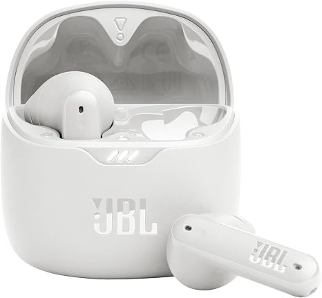 JBL Tune Flex - True Wireless Noise Cancelling Earbuds (White), Small | Amazon (US)
