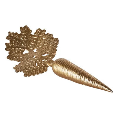 Melani Gilded Carrot Sculpture | Wayfair Professional
