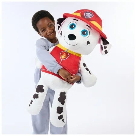 PAW Patrol, Marshall 32-inch Jumbo Plush Toy with Embroidered Details, for Ages 0+ | Walmart (US)