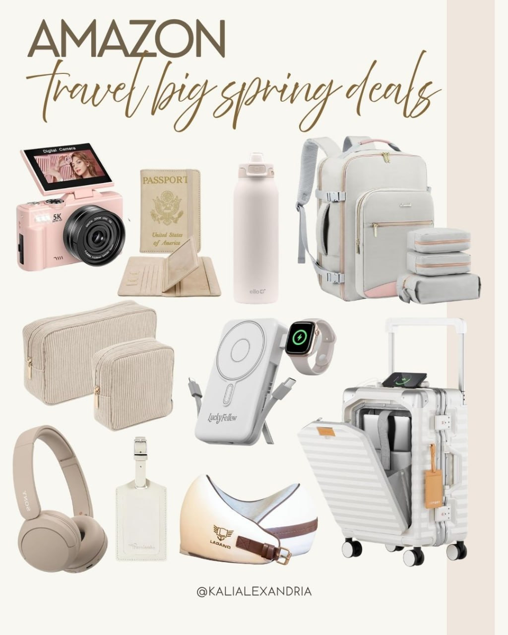 Travel essentials you need ✈️ These Amazon finds make packing easier and keep everything organized—perfect for your next trip!


// Amazon, Amazon Finds, Amazon Deals, Amazon Sale, Amazon Spring, Amazon Spring Finds, Amazon Travel, Amazon Travel Essentials, Amazon Travel Set, Amazon Gadgets 

 #LTKSeasonal #LTKSaleAlert #LTKTravel