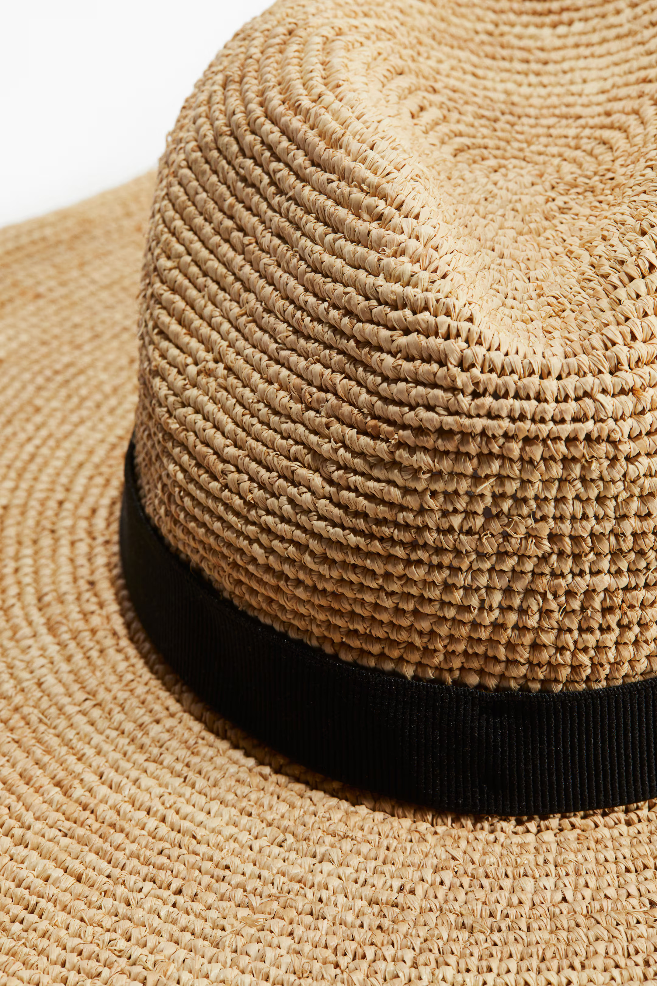 Foldable straw fedora hat | H&M (UK, MY, IN, SG, PH, TW, HK)