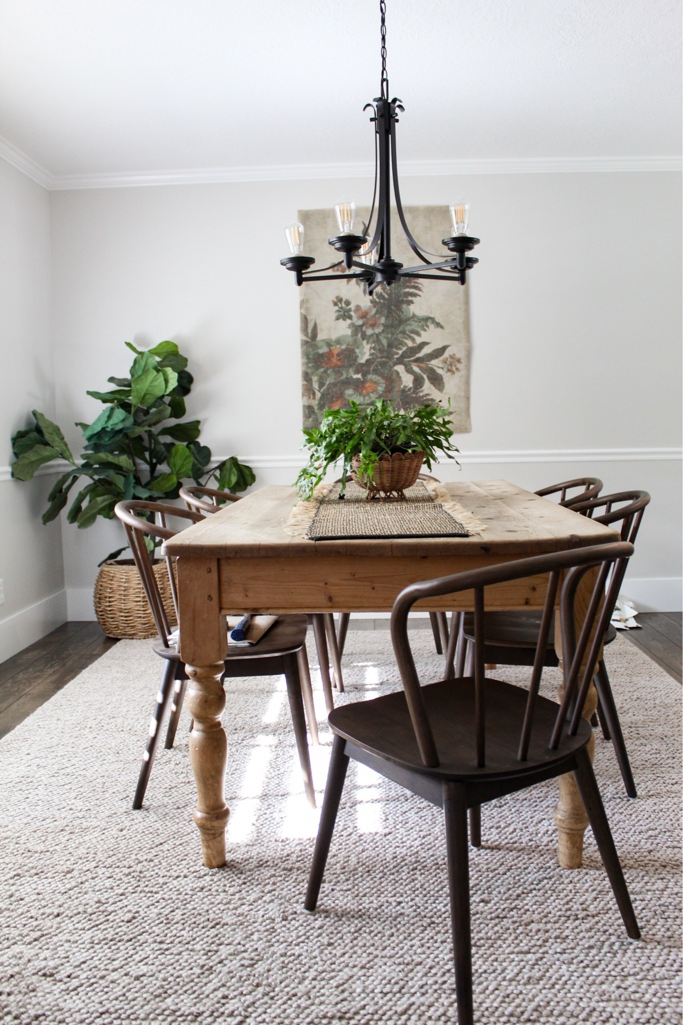 Dining Room Inspo.  We love these dining room chairs with a farmhouse table.

#LTKHome #LTKdayinmylife #LTKmomlife