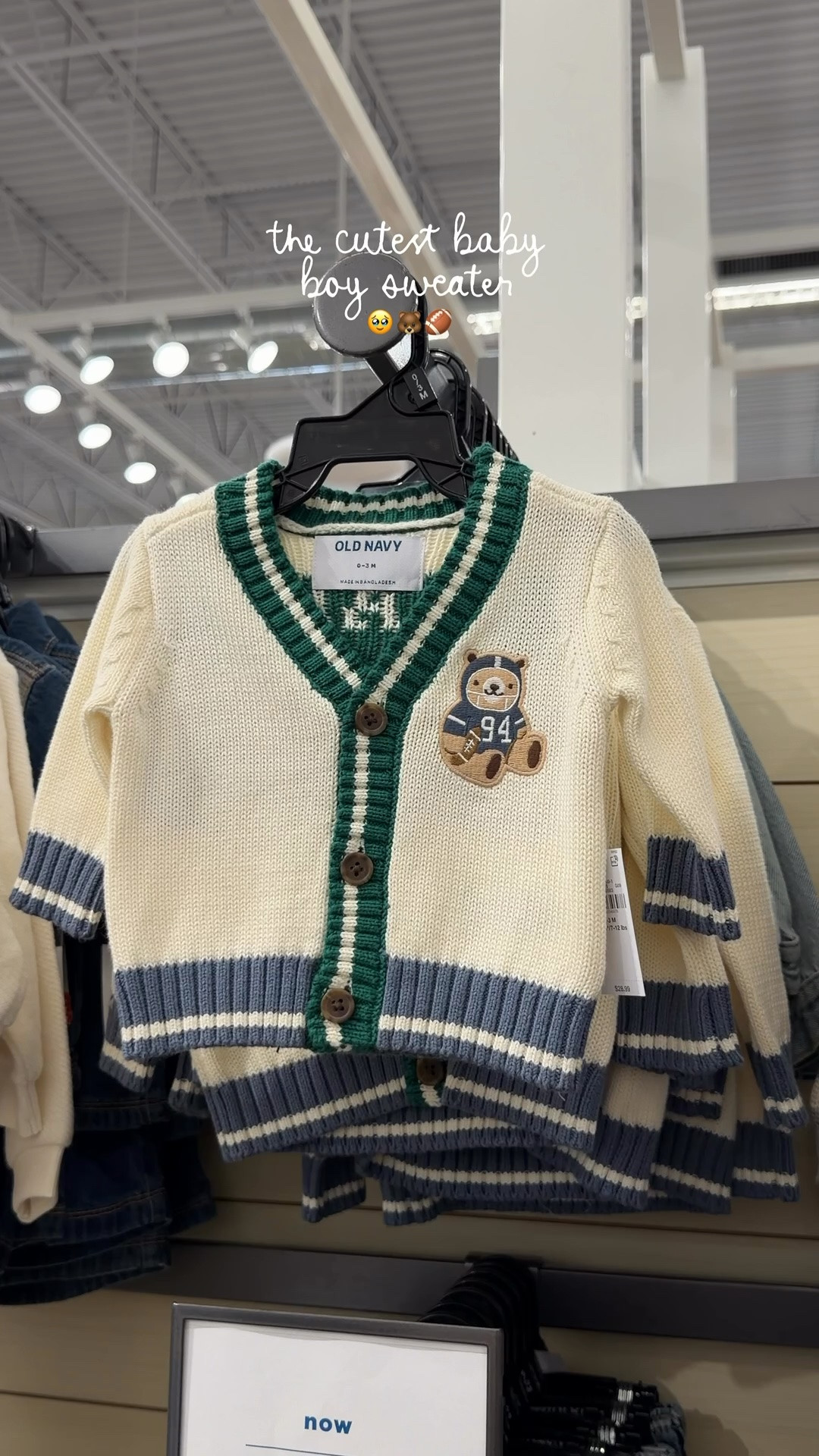 The cutest baby boy football sweater at old navy!!

#LTKBaby #LTKKids #LTKmomlife