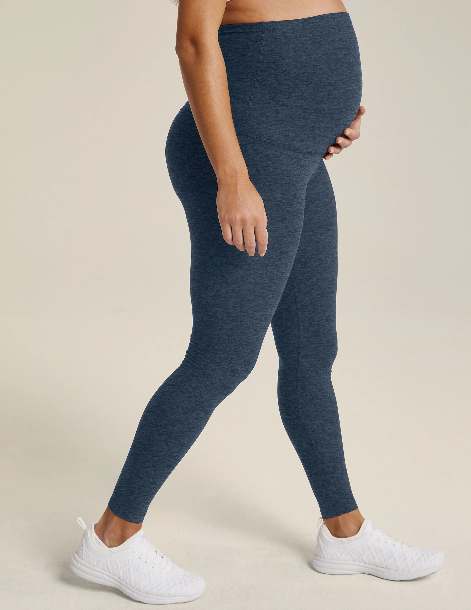 Spacedye Love the Bump Midi Maternity Legging | Beyond Yoga | Beyond Yoga