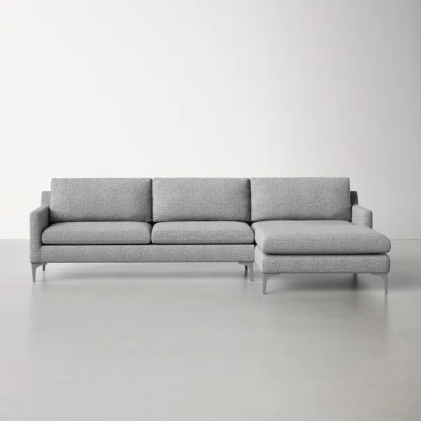 Jones 2 - Piece Upholstered Chaise Sectional | Wayfair North America