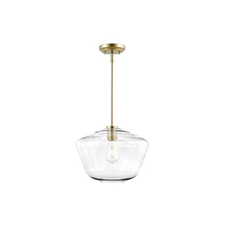 Glass glass pendant lights Brass kitchen pendant lighting (Gold) | Bed Bath & Beyond