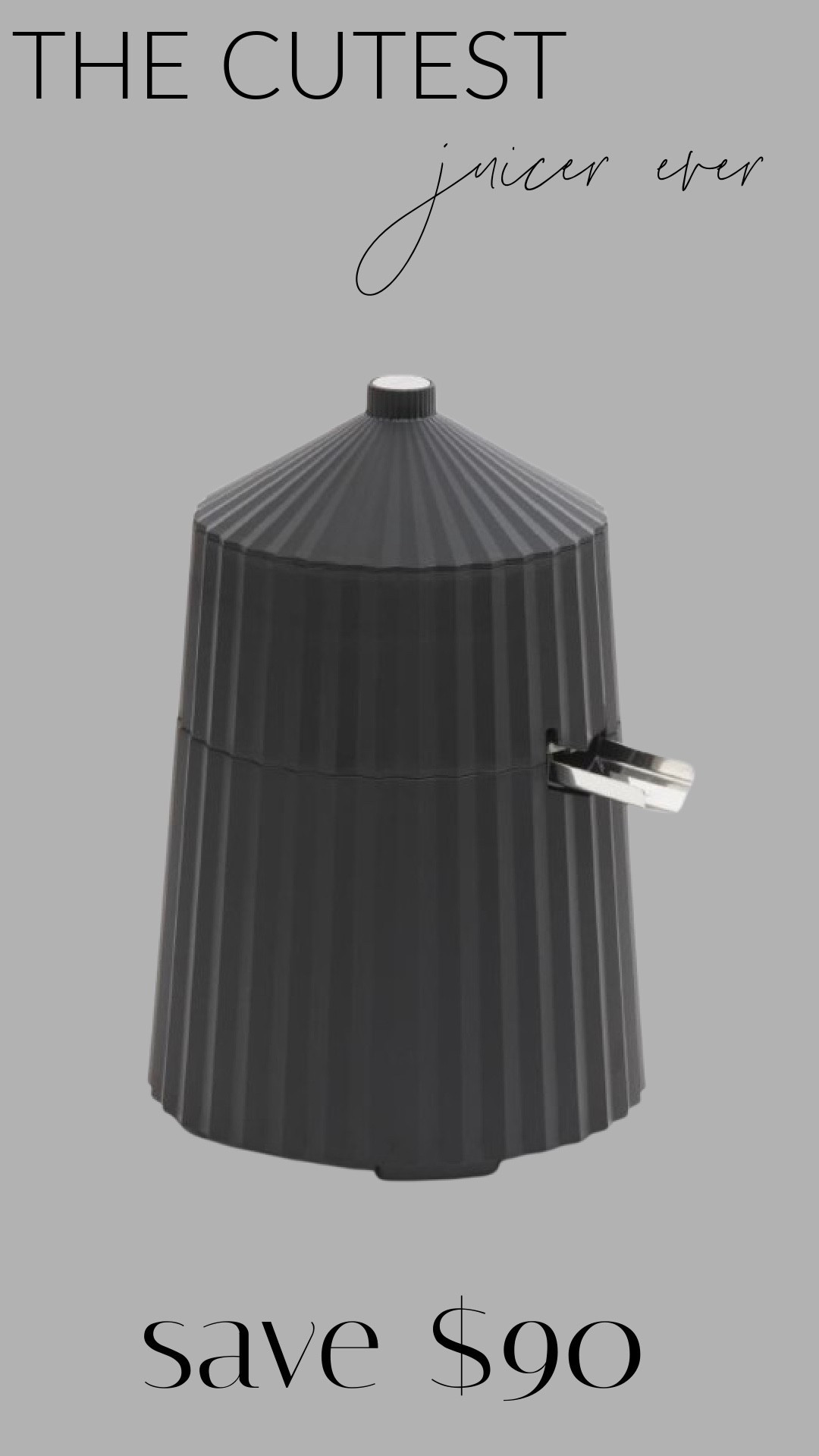 This little juicer is such a good find. It looks like the designer version but saves about $90. I love pieces that are both functional and pretty enough to leave out on the counter. Linking it here.

#LTKSaleAlert #LTKHome