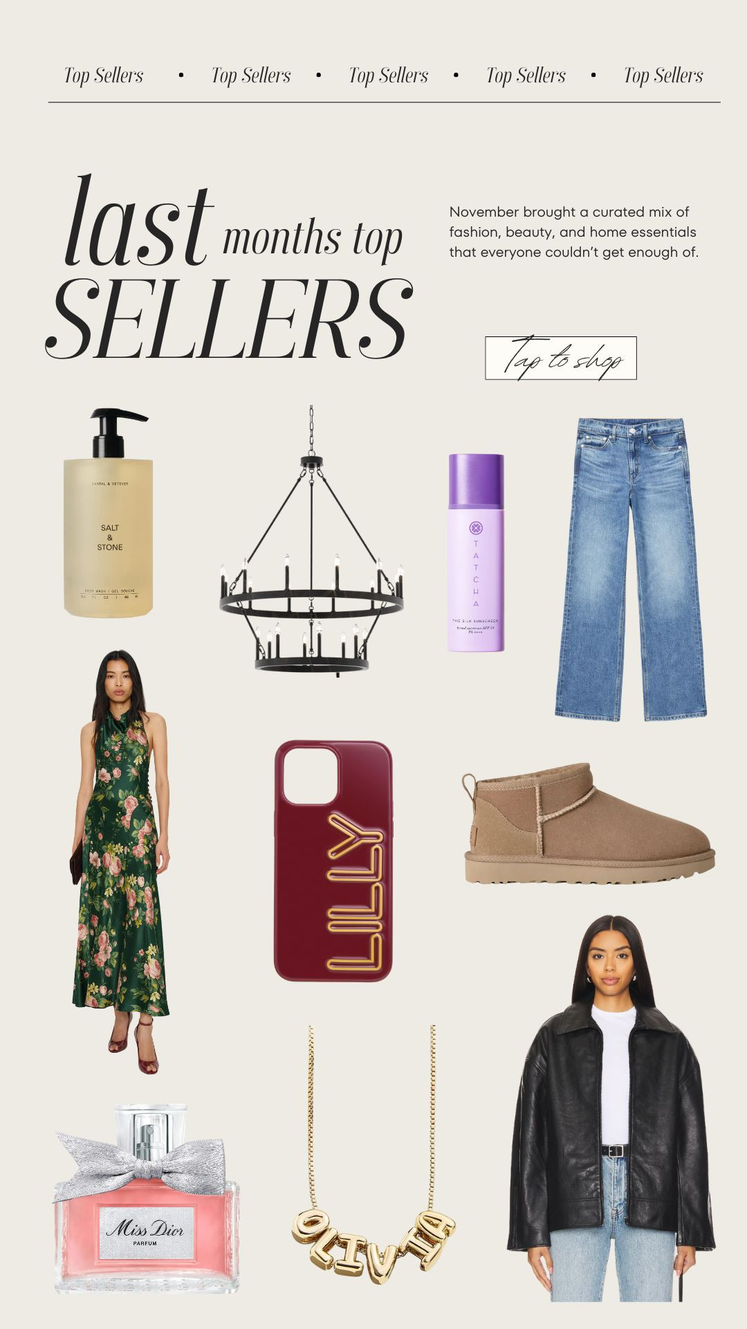 November's top sellers🤍✨ 

 #LTKHoliday #LTKootd #LTKBeauty