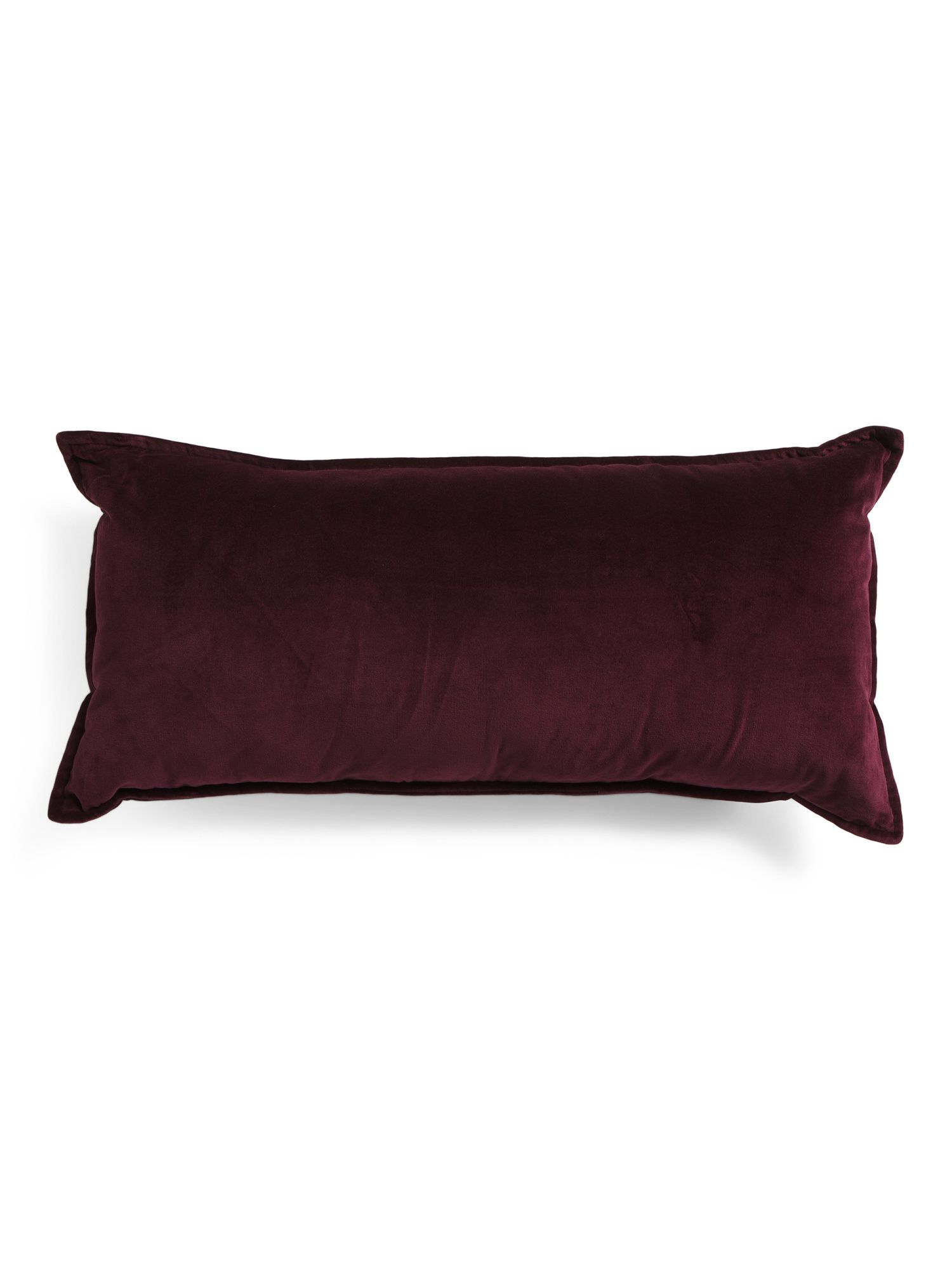 16x32 Oversized Velvet Lumbar Pillow | TJ Maxx