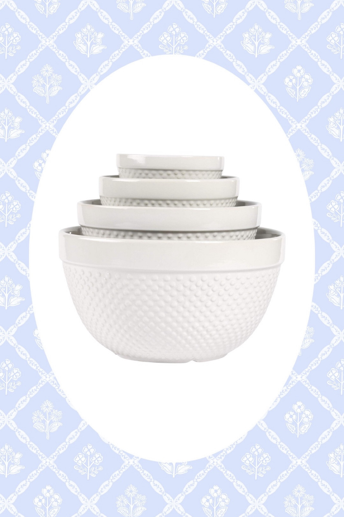 Gorgeous hobnail stoneware nesting bowl set for under $50!

#LTKFamily #LTKHome #LTKFindsUnder50