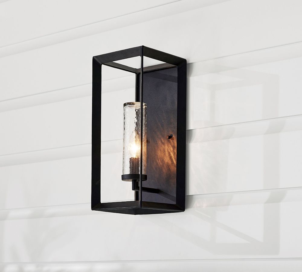 Sonora Clear Glass Sconce | Pottery Barn (US)