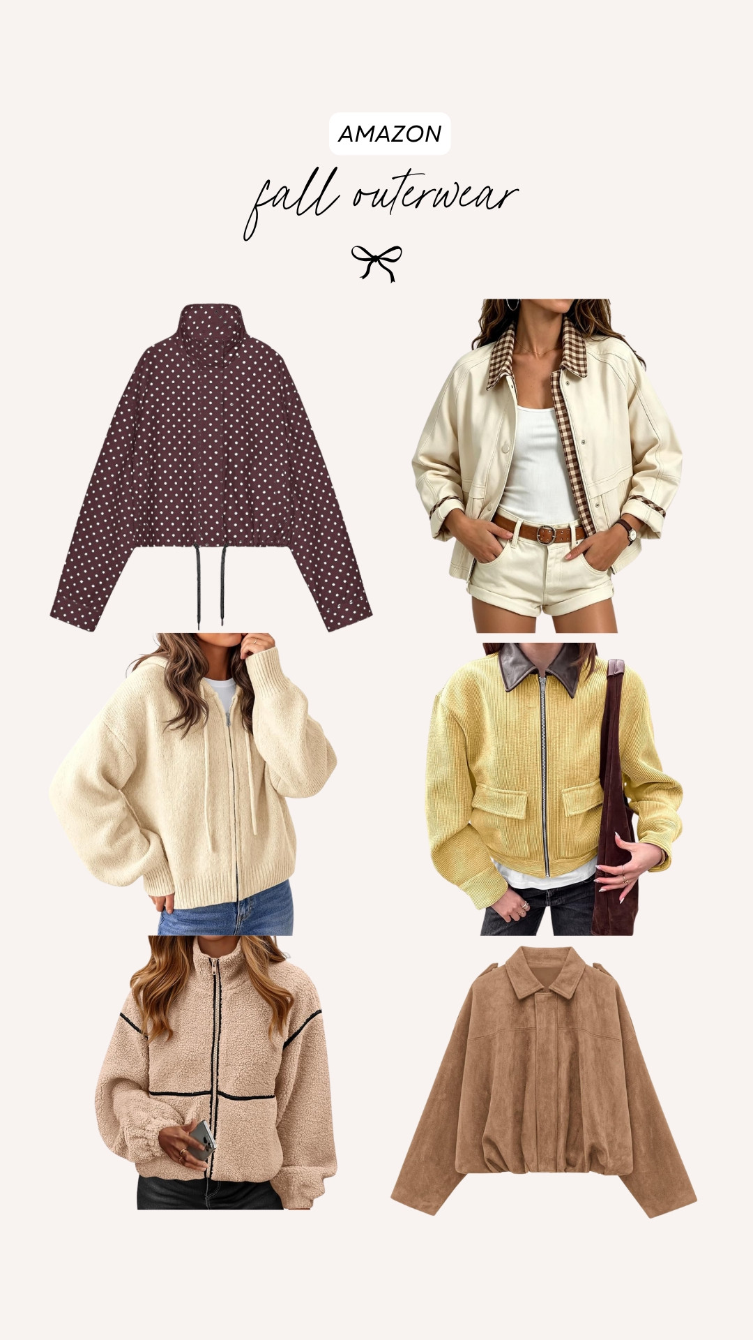 amazon has the cutest outerwear for fall! loving the fleece jacket!!
 

 #LTKgrwm #LTKootd #LTKMidsize
