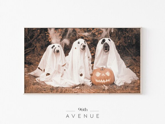 Halloween Ghosts Frame Tv Art  Samsung Frame Tv Art Halloween - Etsy | Etsy (US)