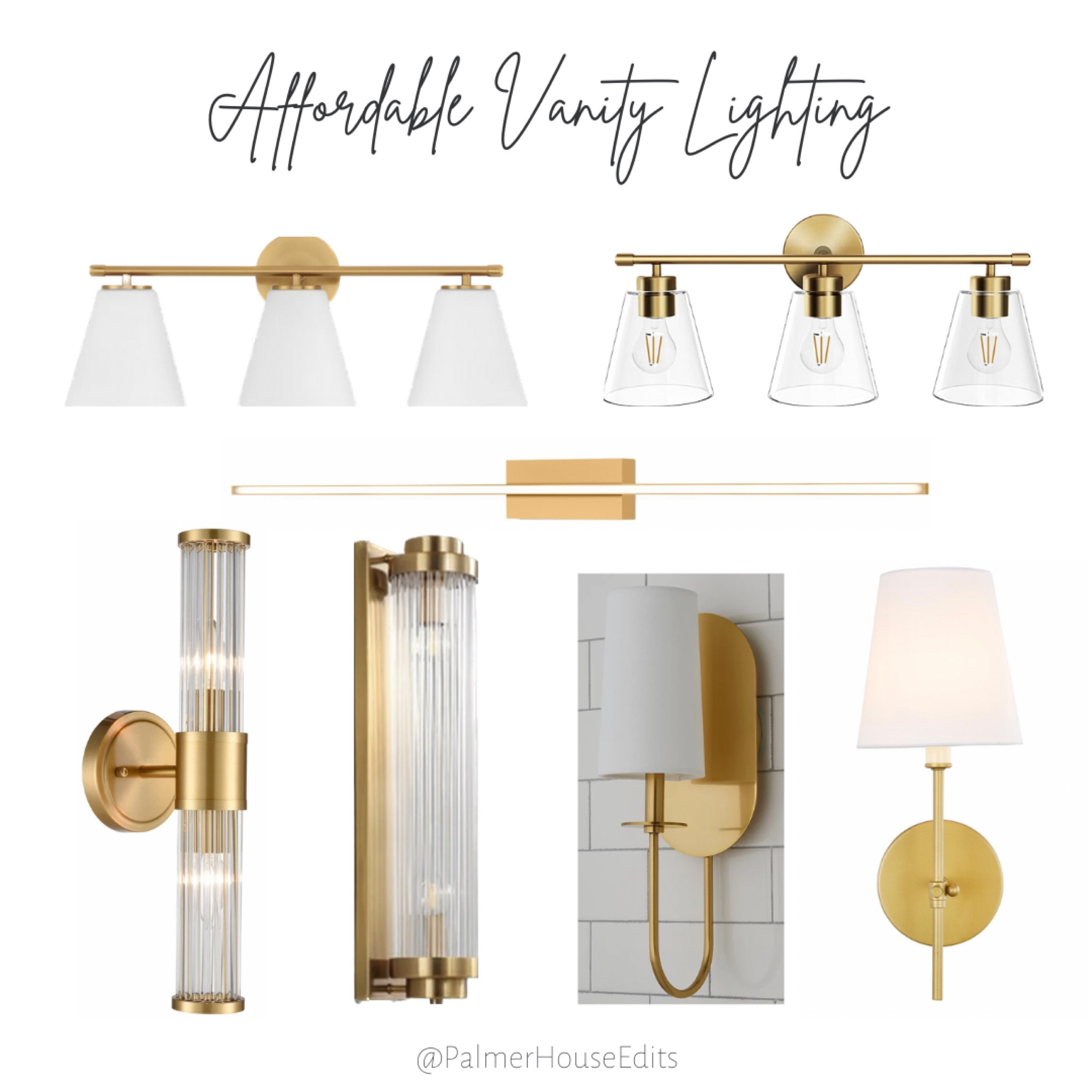 Affordable vanity lighting, bathroom sconces,  bathroom lighting, vanity sconce

#LTKunder100 #LTKhome