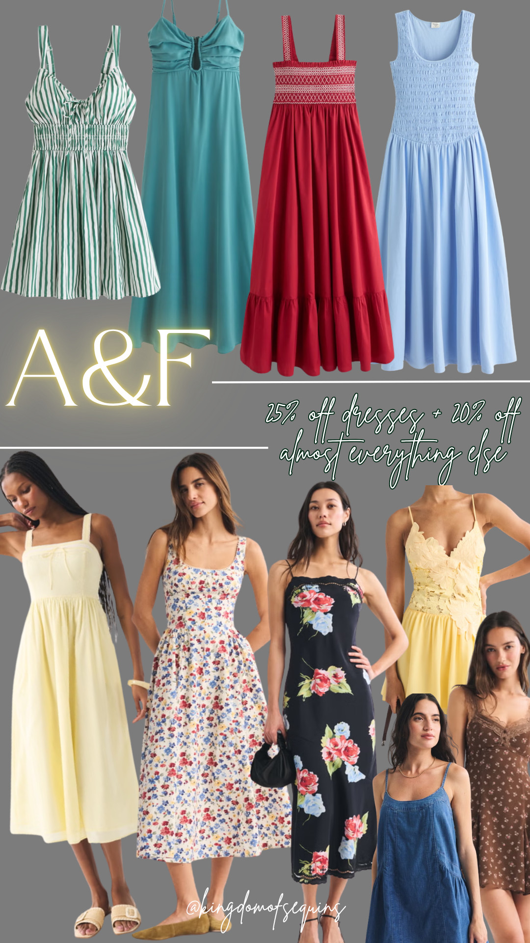 Abercrombie 25% off dresses + 20% off extra 20% off almost everything with my exclusive in-app code!

#LTKxAbercrombie #LTKSeasonal #LTKSaleAlert