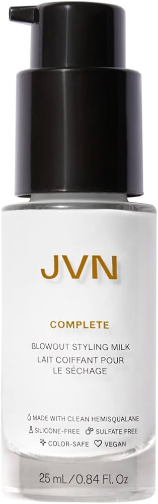 JVN - Blowout Styling Milk - Style Memory, Anti-Humidity, Smooths & Protects, Travel Size (1 FL O... | Amazon (US)