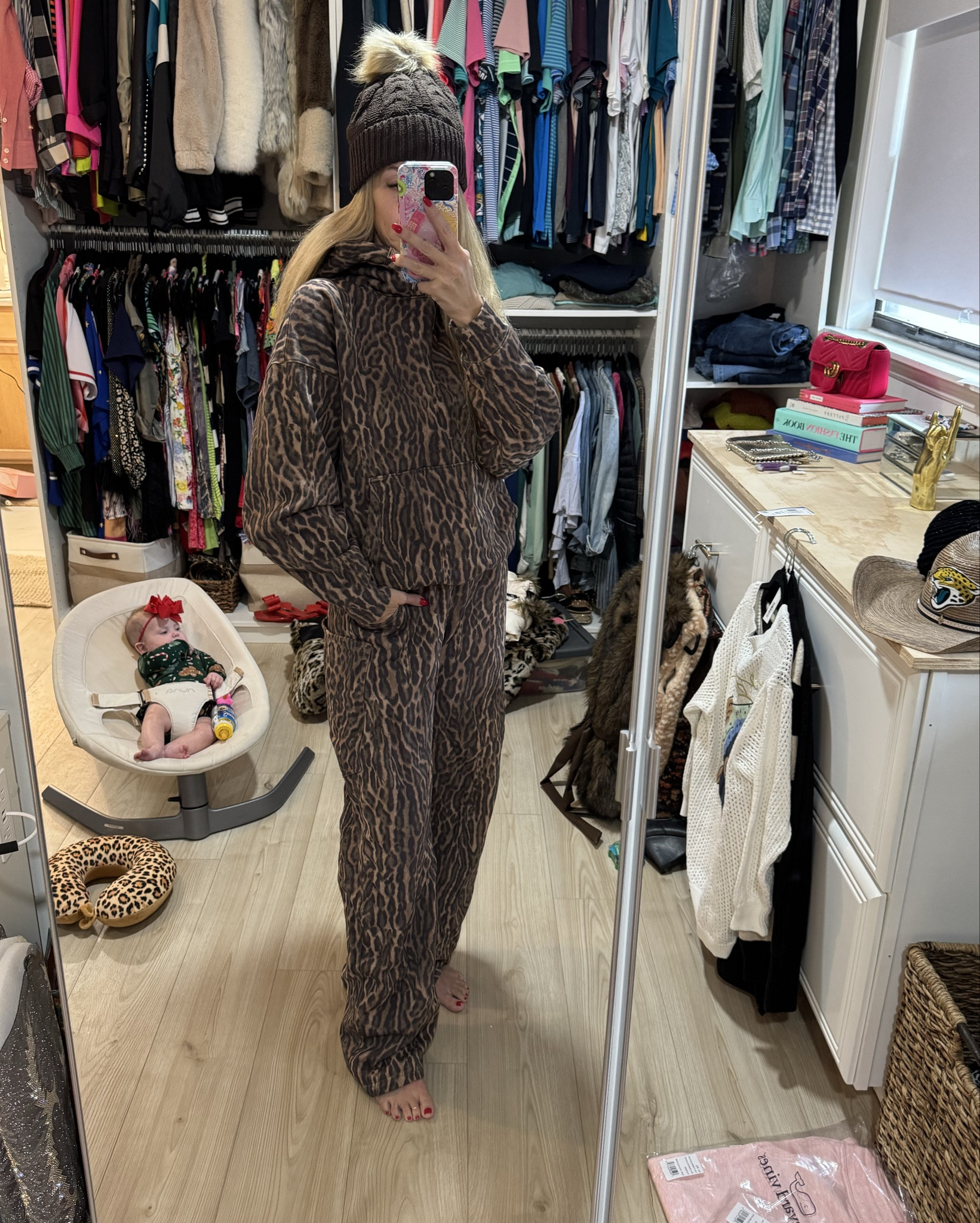 Love this leopard set. It is super thick & warm. Extra big, size down  

#LTKHoliday #LTKTravel #LTKmomlife