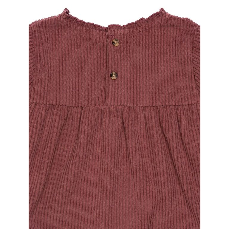 Modern Moments By Gerber Toddler Girl Dress with Ruffles, Sizes 12 Months - 5T | Walmart (US)